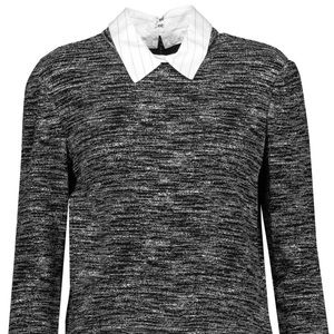 Alice + Olivia Madelyn Layered Sweater Striped Knit